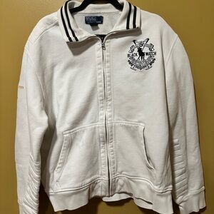 Ralph Lauren Black Watch Zip up rugby sweatshirt